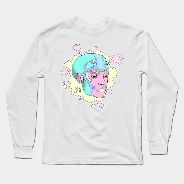 KLADD .horn pilot Long Sleeve T-Shirt by Noxlof